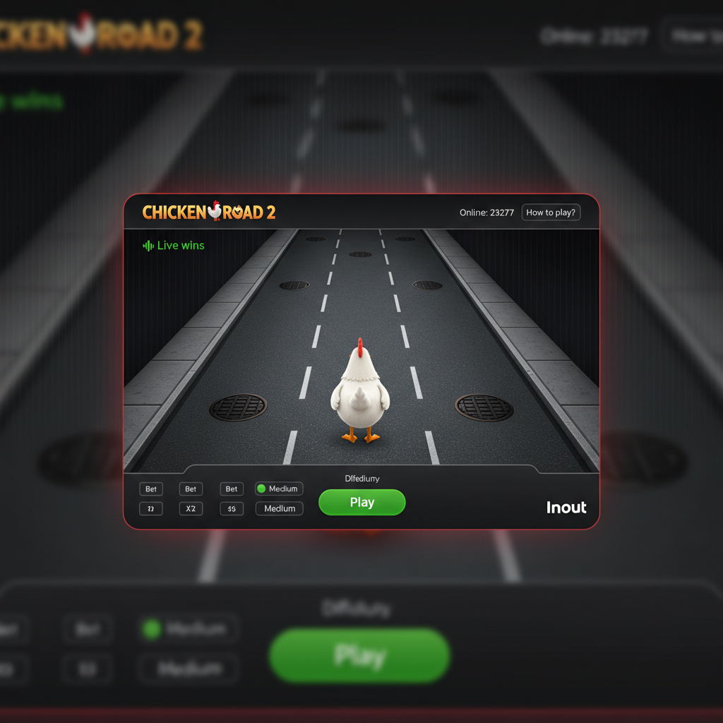 Chicken Road 2 interfaccia senza funzioni bonus evidenti